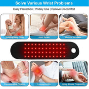 Red Light Therapy Belt Led Wrist Wrap  Infrared Light Therapy Device